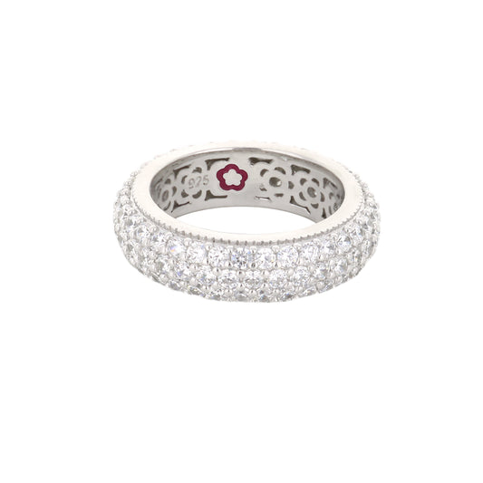 Anillo - Glamour Pave - Plata .925